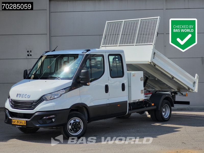 Iveco Daily 35C16 3.0L Open Laadbak met Kist Dubbel Cabine Dubbellucht 3,5t Trekhaak Navi Airco Cruise Camera Euro6 Pritsche Pickup Open Box - Flatbed van: picture 1 Iveco Daily 35C16 3.0L Open Laadbak met Kist Dubbel Cabine Dubbellucht 3,5t Trekhaak Navi Airco Cruise Camera Euro6 Pritsche Pickup Open Box - Flatbed van: picture 1
