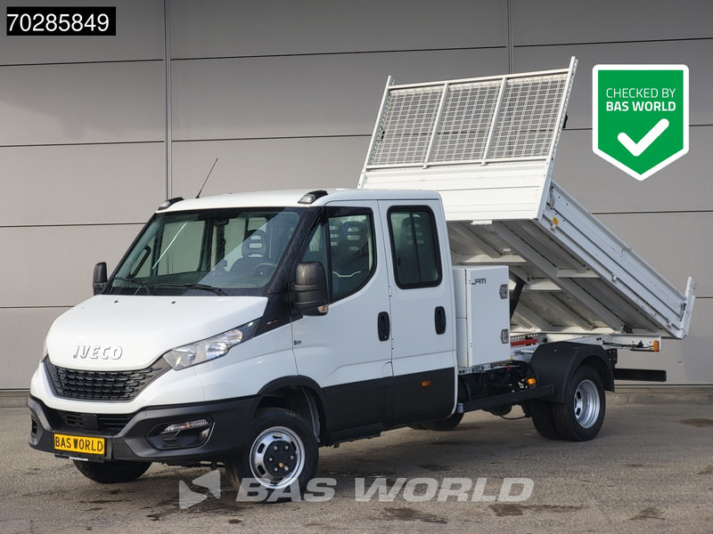 Iveco Daily 35C16 3.0L Open LaadbakDubbel Cabine met Kist 3,5t trekhaak Dubbellucht Airco Cruise Pritsche Pickup Open Box A/C Double cabin T - Flatbed van: picture 1 Iveco Daily 35C16 3.0L Open LaadbakDubbel Cabine met Kist 3,5t trekhaak Dubbellucht Airco Cruise Pritsche Pickup Open Box A/C Double cabin T - Flatbed van: picture 1
