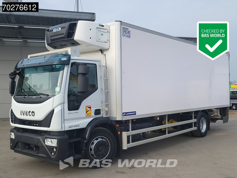 Iveco Eurocargo 190EL280 4X2 ATP Valid - 19tonner Carrier 1150 MT cooler Ladebordwand FRC Euro 6 - Refrigerator truck: picture 1 Iveco Eurocargo 190EL280 4X2 ATP Valid - 19tonner Carrier 1150 MT cooler Ladebordwand FRC Euro 6 - Refrigerator truck: picture 1
