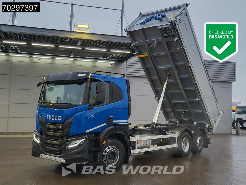 Iveco S-Way 420 6X2 NEW! 17m3 3-way KH kipper Lift+Steering axle Automatic Euro 6 - Tipper: picture 1 Iveco S-Way 420 6X2 NEW! 17m3 3-way KH kipper Lift+Steering axle Automatic Euro 6 - Tipper: picture 1