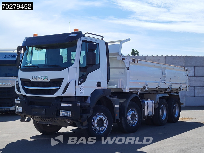 Tipper Iveco Stralis 480 8X4 Retarder Hydrauliek BigAxle Euro 6: picture 8