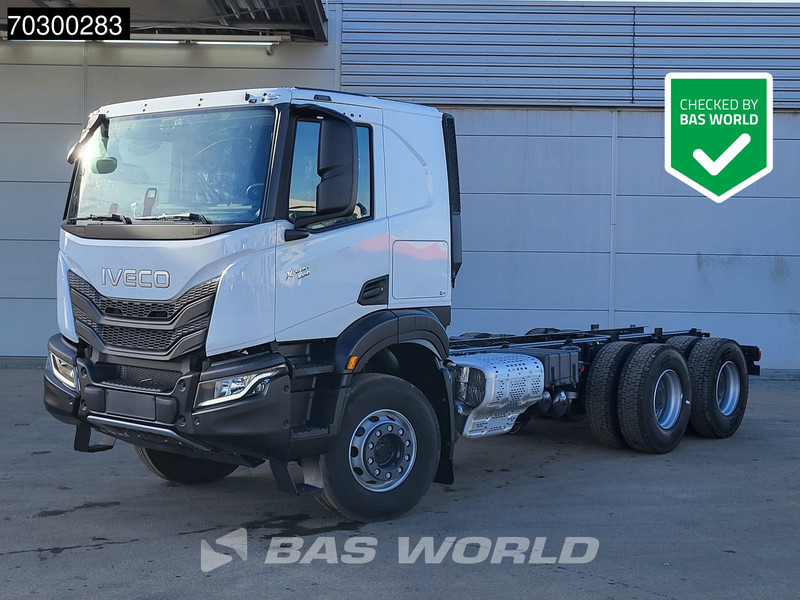 Iveco X-Way 500 X-Way 6X4 NEW 6x4 chassis Sleepercab Rear Air suspension Automatic Euro 6 - Cab chassis truck: picture 1 Iveco X-Way 500 X-Way 6X4 NEW 6x4 chassis Sleepercab Rear Air suspension Automatic Euro 6 - Cab chassis truck: picture 1