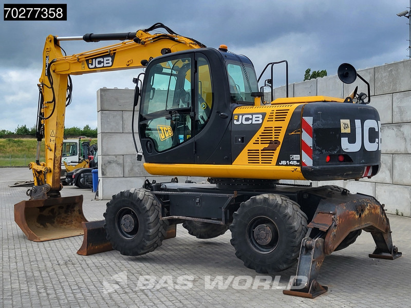 JCB JS145W BLADE + OUTRIGGERS - Wheel excavator: picture 3 JCB JS145W BLADE + OUTRIGGERS - Wheel excavator: picture 3