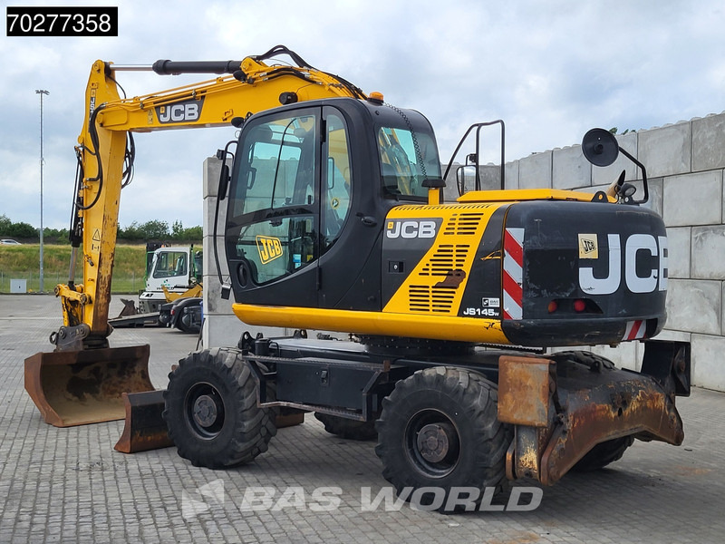 JCB JS145W BLADE + OUTRIGGERS - Wheel excavator: picture 5 JCB JS145W BLADE + OUTRIGGERS - Wheel excavator: picture 5