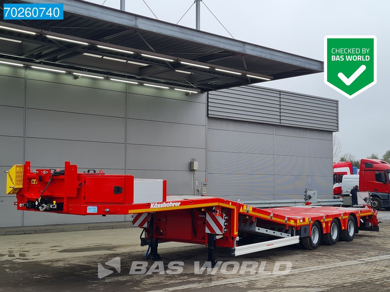 Kässbohrer LB3E Ausziehbar Bis:13,75m Lift+Lenkachse - Low loader semi-trailer: picture 1 Kässbohrer LB3E Ausziehbar Bis:13,75m Lift+Lenkachse - Low loader semi-trailer: picture 1