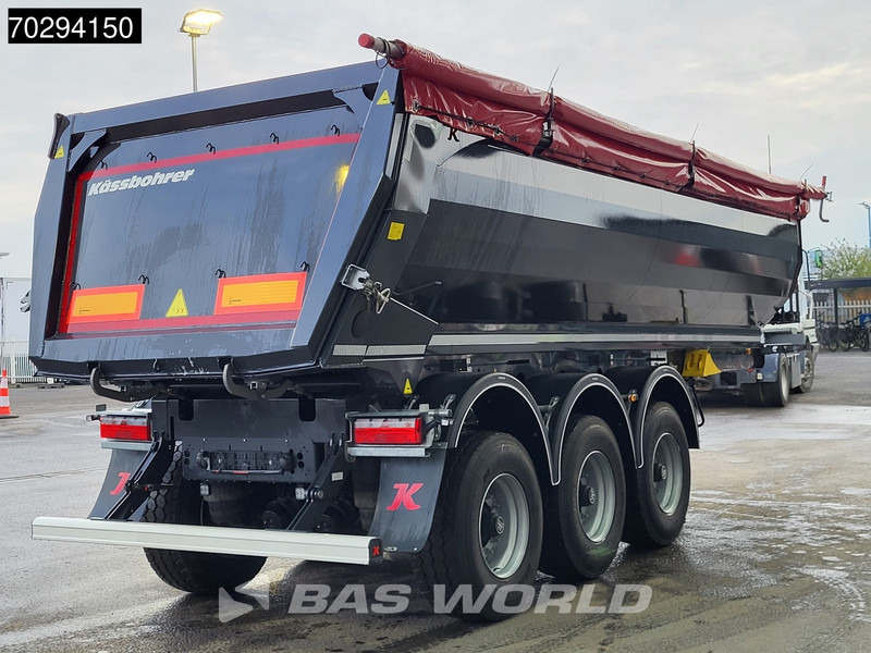 Kässbohrer XS 3 axles NEW 2xLiftaxle 24m3 Steel Tipper - Tipper semi-trailer: picture 5 Kässbohrer XS 3 axles NEW 2xLiftaxle 24m3 Steel Tipper - Tipper semi-trailer: picture 5