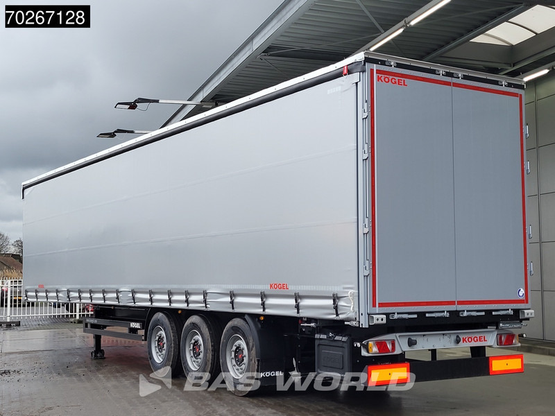 Kögel S24-1 3 axles HARDWOOD OMEGA NEW SAF Liftachse Edscha - Curtainsider semi-trailer: picture 2 Kögel S24-1 3 axles HARDWOOD OMEGA NEW SAF Liftachse Edscha - Curtainsider semi-trailer: picture 2
