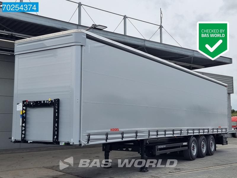 Kögel S24-1 Liftachse Lifting Roof - Curtainsider semi-trailer: picture 1 Kögel S24-1 Liftachse Lifting Roof - Curtainsider semi-trailer: picture 1