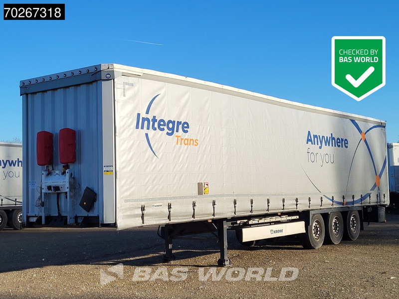 Krone SD 3 axles Anti-Vandalimus-Plane - Curtainsider semi-trailer: picture 1 Krone SD 3 axles Anti-Vandalimus-Plane - Curtainsider semi-trailer: picture 1