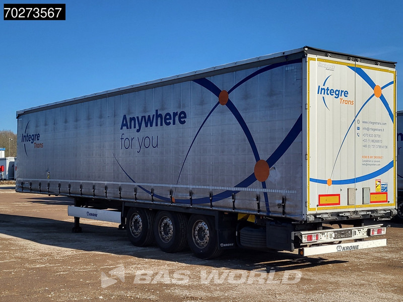 Krone SD 3 axles Edscha Anti Vandalismus plane Alcoa's - Curtainsider semi-trailer: picture 2 Krone SD 3 axles Edscha Anti Vandalismus plane Alcoa's - Curtainsider semi-trailer: picture 2