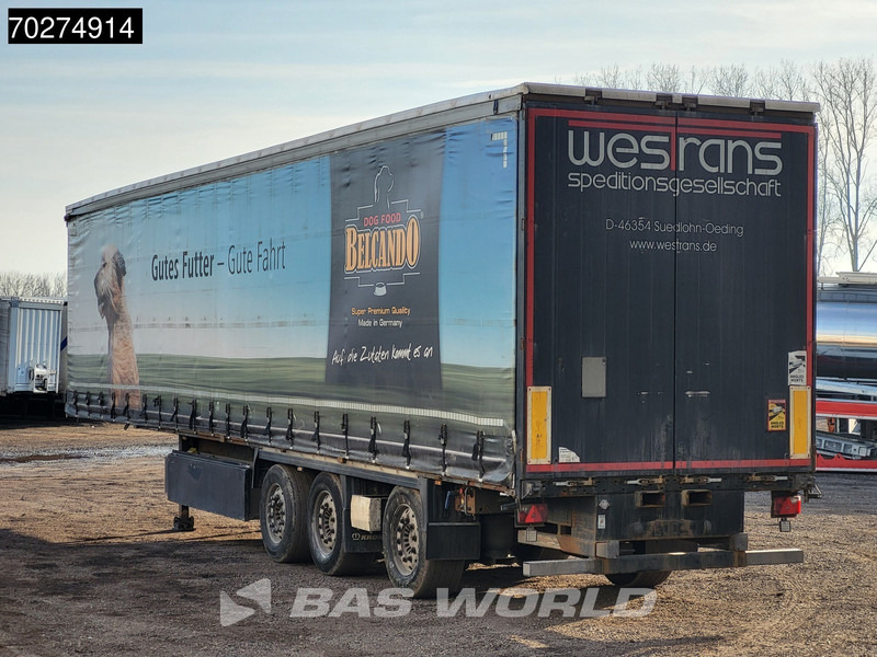 Krone SD 3 axles Forklift Lift+Lenkachse Kooiaap Palettenkasten SAF Sliding Roof - Curtainsider semi-trailer: picture 2 Krone SD 3 axles Forklift Lift+Lenkachse Kooiaap Palettenkasten SAF Sliding Roof - Curtainsider semi-trailer: picture 2
