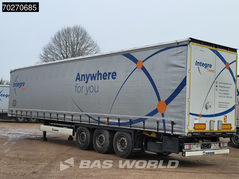 Krone SD 3 axles - Curtainsider semi-trailer: picture 2 Krone SD 3 axles - Curtainsider semi-trailer: picture 2