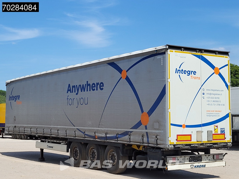 Krone SD 3 axles - Curtainsider semi-trailer: picture 2 Krone SD 3 axles - Curtainsider semi-trailer: picture 2