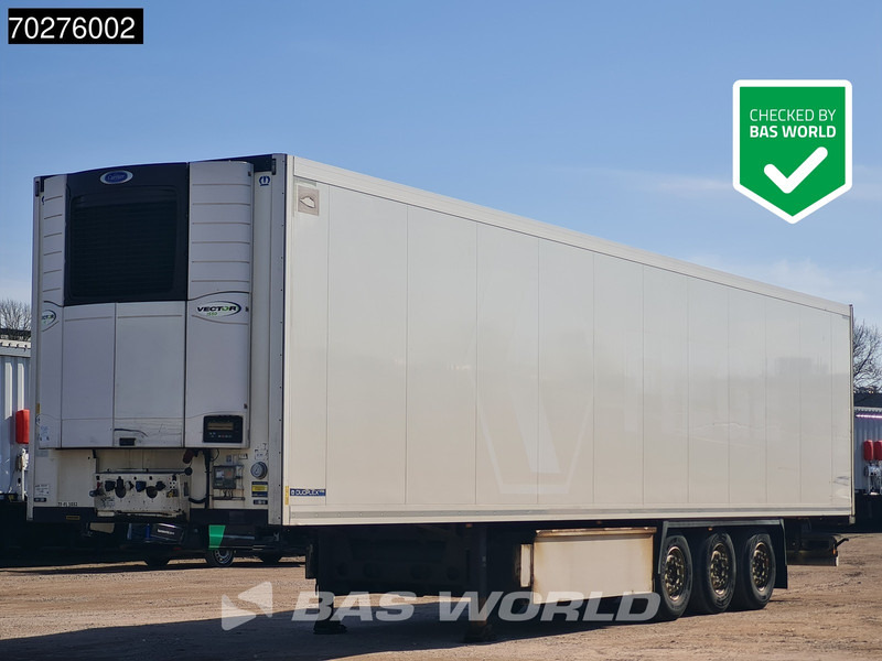 Krone SD Liftachse Blumenbreit Doppelstock Palettenkasten - Refrigerator semi-trailer: picture 1 Krone SD Liftachse Blumenbreit Doppelstock Palettenkasten - Refrigerator semi-trailer: picture 1
