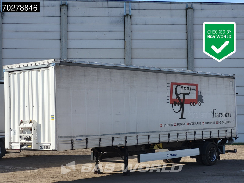 Krone SE City Steering Axle Tailgate LBW - Curtainsider semi-trailer: picture 1 Krone SE City Steering Axle Tailgate LBW - Curtainsider semi-trailer: picture 1
