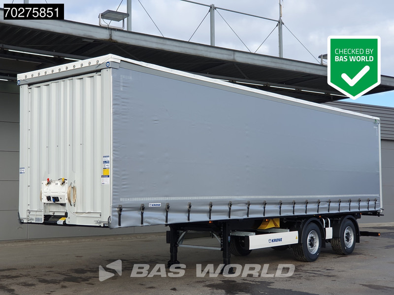 Krone SZ NEW Kooiaap City Lift+Lenkachse Stapler - Curtainsider semi-trailer: picture 1 Krone SZ NEW Kooiaap City Lift+Lenkachse Stapler - Curtainsider semi-trailer: picture 1