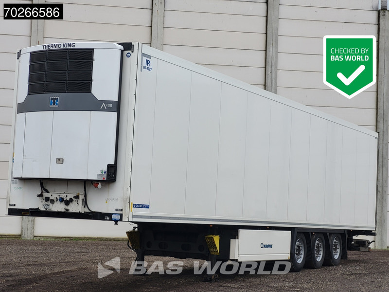 Krone Thermo King A400 ATP Valid - Doppelstock Blumenbreit Liftachse Palettenkasten - Refrigerator semi-trailer: picture 1 Krone Thermo King A400 ATP Valid - Doppelstock Blumenbreit Liftachse Palettenkasten - Refrigerator semi-trailer: picture 1