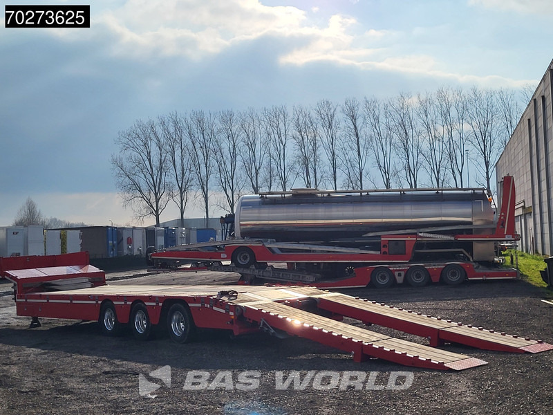 Langendorf S3L NL-Trailer Lift+Lenkachse ALCOA Ramps - Low loader semi-trailer: picture 2 Langendorf S3L NL-Trailer Lift+Lenkachse ALCOA Ramps - Low loader semi-trailer: picture 2