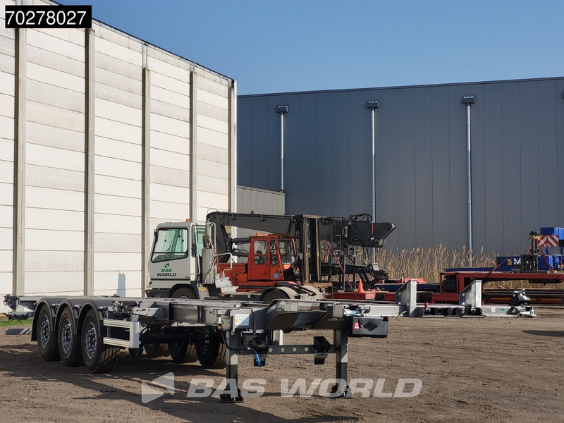 Lecitrailer SR3EC 3 axles UNUSED Liftachse Multi'45 - Container transporter/ Swap body semi-trailer: picture 3 Lecitrailer SR3EC 3 axles UNUSED Liftachse Multi'45 - Container transporter/ Swap body semi-trailer: picture 3