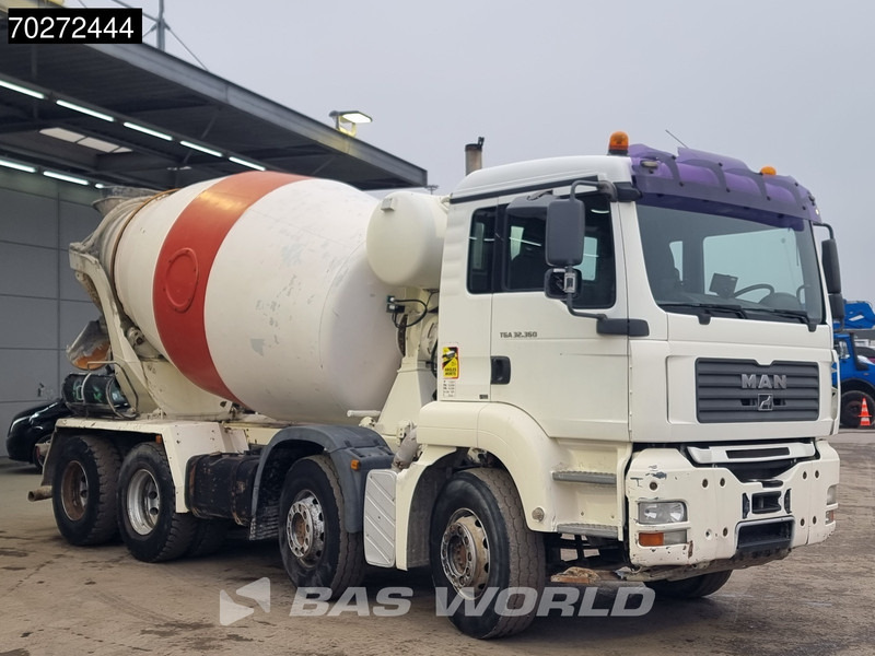 MAN TGA 32.360 8X4 Stetter 9m3 Steelsuspension Euro 4 - Concrete mixer truck: picture 3 MAN TGA 32.360 8X4 Stetter 9m3 Steelsuspension Euro 4 - Concrete mixer truck: picture 3