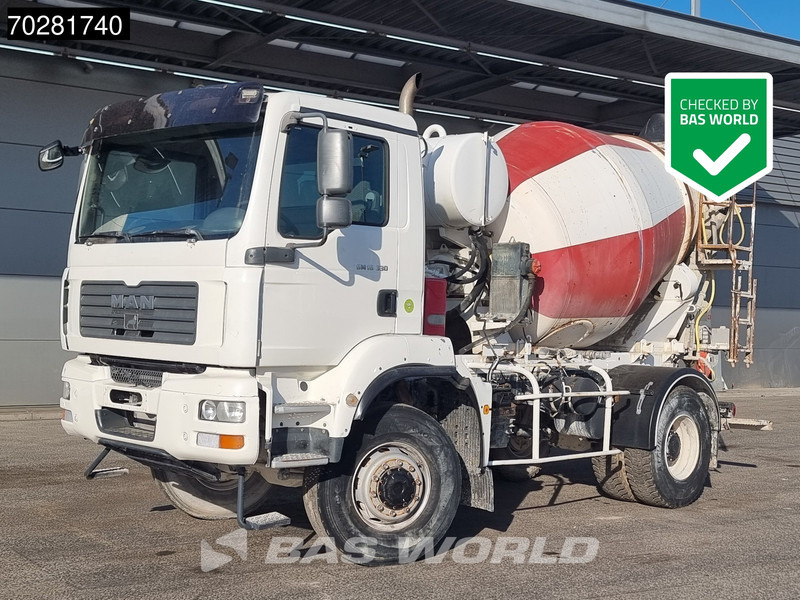 MAN TGM 18.330 4X4 4x4 Manual Big-Axle Schwing stetter Mixer Euro 4 - Concrete mixer truck: picture 1 MAN TGM 18.330 4X4 4x4 Manual Big-Axle Schwing stetter Mixer Euro 4 - Concrete mixer truck: picture 1