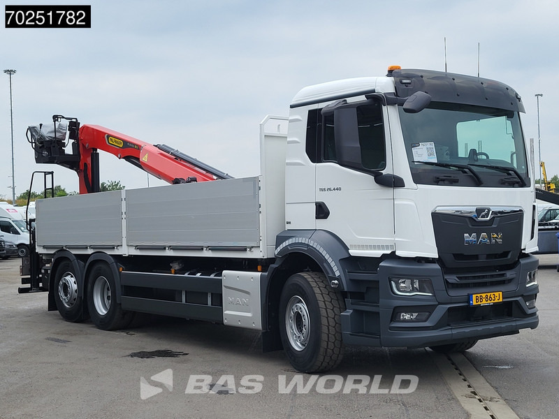 MAN TGS 26.440 6X2 NEW NL-Truck Palfinger PK 20.501 L TEC3 Kran Crane Baustoff Euro 6 - Dropside/ Flatbed truck, Crane truck: picture 3 MAN TGS 26.440 6X2 NEW NL-Truck Palfinger PK 20.501 L TEC3 Kran Crane Baustoff Euro 6 - Dropside/ Flatbed truck, Crane truck: picture 3