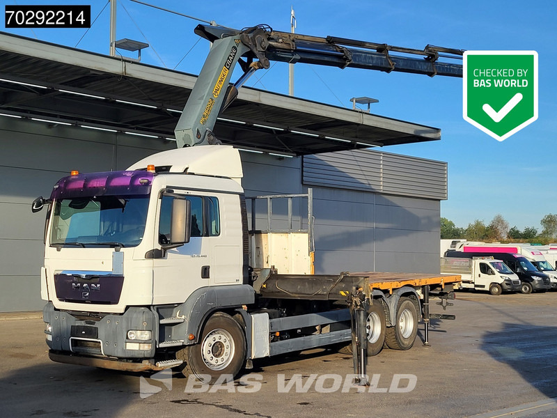 MAN TGS 26.440 6X4 Palfinger PK36002 Crane Retarder Steelsuspension Manual - Dropside/ Flatbed truck, Crane truck: picture 1 MAN TGS 26.440 6X4 Palfinger PK36002 Crane Retarder Steelsuspension Manual - Dropside/ Flatbed truck, Crane truck: picture 1