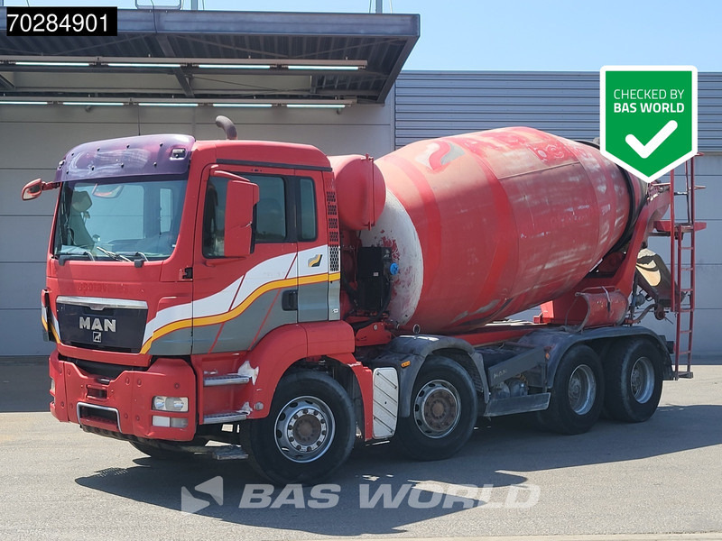 MAN TGS 35.360 8X4 9m3 Schwing Stetter Manual Big-Axle Steelsuspension Euro 4 - Concrete mixer truck: picture 1 MAN TGS 35.360 8X4 9m3 Schwing Stetter Manual Big-Axle Steelsuspension Euro 4 - Concrete mixer truck: picture 1