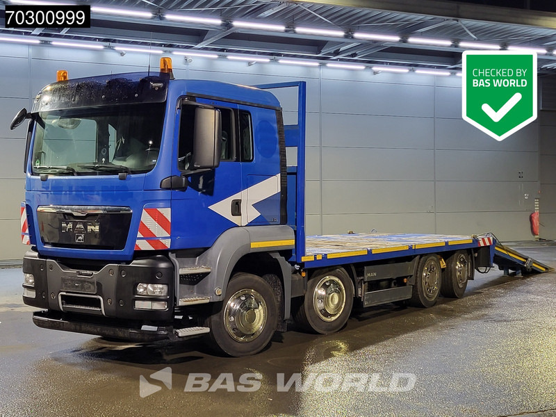 MAN TGS 35.480 8X2 Oprijwagen Lift+Steering Axle Manual Gearbox Euro 5 - Autotransporter truck: picture 1 MAN TGS 35.480 8X2 Oprijwagen Lift+Steering Axle Manual Gearbox Euro 5 - Autotransporter truck: picture 1