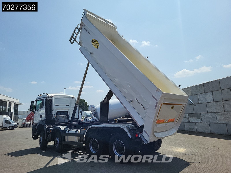 MAN TGS 41.480 8X6 NEW! 19m3 Meiller Tipper Big-Axle Steel suspension Automatic Euro 6 - Tipper: picture 3 MAN TGS 41.480 8X6 NEW! 19m3 Meiller Tipper Big-Axle Steel suspension Automatic Euro 6 - Tipper: picture 3