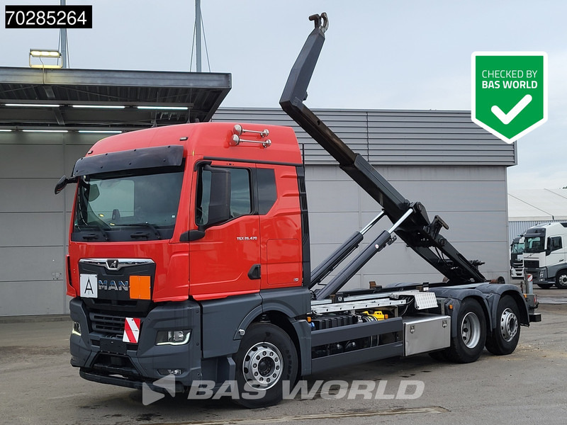 MAN TGX26.470 TGX 6X2 21 Tonnes VDL hooklift ADR Retarder Lift+Lenkachse ACC Navi Euro 6 - Hook lift truck: picture 1 MAN TGX26.470 TGX 6X2 21 Tonnes VDL hooklift ADR Retarder Lift+Lenkachse ACC Navi Euro 6 - Hook lift truck: picture 1