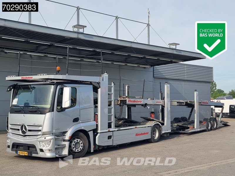Mercedes-Benz Actros 1843 4X2 NL-Truck 8 Cars Hydraulic Winch Kässbohrer Car Transporter Euro 6 - Autotransporter truck: picture 1 Mercedes-Benz Actros 1843 4X2 NL-Truck 8 Cars Hydraulic Winch Kässbohrer Car Transporter Euro 6 - Autotransporter truck: picture 1