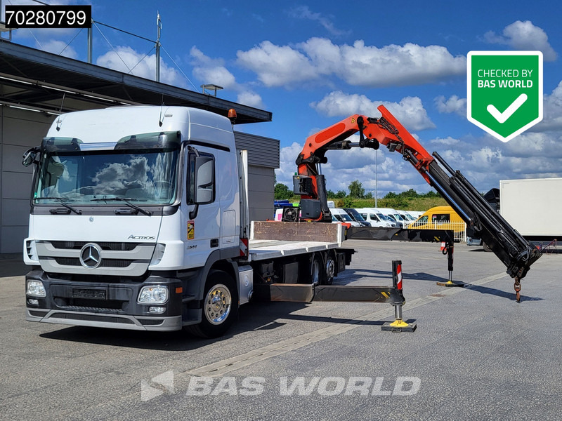 Mercedes-Benz Actros 2544 6X2 Palfinger PK 53002 SH Kran Crane Lift-Lenkachse Euro 5 - Dropside/ Flatbed truck, Crane truck: picture 1 Mercedes-Benz Actros 2544 6X2 Palfinger PK 53002 SH Kran Crane Lift-Lenkachse Euro 5 - Dropside/ Flatbed truck, Crane truck: picture 1