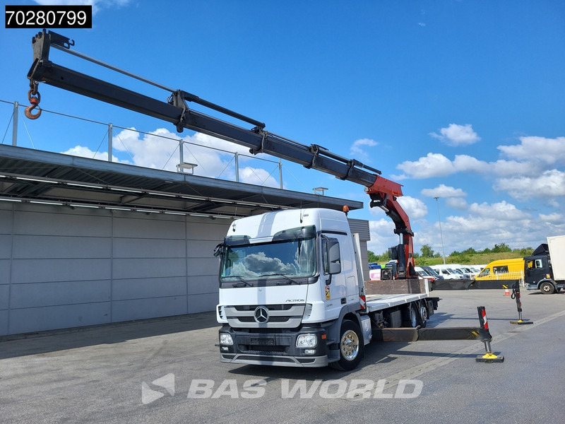 Mercedes-Benz Actros 2544 6X2 Palfinger PK53002SH Kran Crane Lift-Lenkachse Euro 5 - Dropside/ Flatbed truck, Crane truck: picture 3 Mercedes-Benz Actros 2544 6X2 Palfinger PK53002SH Kran Crane Lift-Lenkachse Euro 5 - Dropside/ Flatbed truck, Crane truck: picture 3