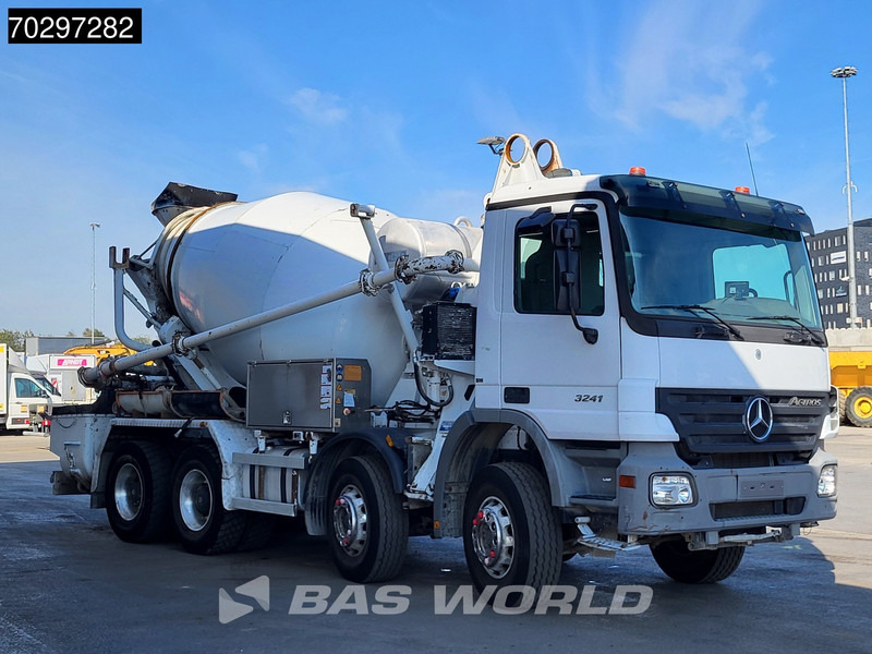 Mercedes-Benz Actros 3241 8X4 Mecbo PUMI incomplete Seelsuspension Big-Axle Euro 3 - Concrete mixer truck: picture 3 Mercedes-Benz Actros 3241 8X4 Mecbo PUMI incomplete Seelsuspension Big-Axle Euro 3 - Concrete mixer truck: picture 3