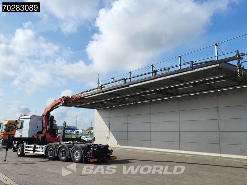 Mercedes-Benz Actros 3245 Actros 8X4 Palfinger PK22002 EH Crane 17tons hooklift Big-Axle Lift+Lenkachse Navi Euro 6 - Hook lift truck, Crane truck: picture 2 Mercedes-Benz Actros 3245 Actros 8X4 Palfinger PK22002 EH Crane 17tons hooklift Big-Axle Lift+Lenkachse Navi Euro 6 - Hook lift truck, Crane truck: picture 2