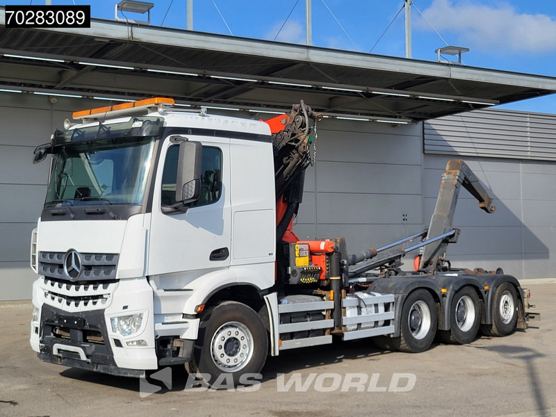 Leasing of Mercedes-Benz Actros 3245 Actros 8X4 Palfinger PK22002 EH Crane 17tons hooklift Big-Axle Lift+Lenkachse Navi Euro 6 Mercedes-Benz Actros 3245 Actros 8X4 Palfinger PK22002 EH Crane 17tons hooklift Big-Axle Lift+Lenkachse Navi Euro 6: picture 7