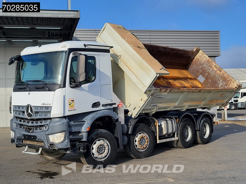 Mercedes-Benz Arocs 3240 8X4 12m3 2-side Tipper Lenkasche Steel Suspension Automatic Big-Axle Euro 6 - Tipper: picture 5 Mercedes-Benz Arocs 3240 8X4 12m3 2-side Tipper Lenkasche Steel Suspension Automatic Big-Axle Euro 6 - Tipper: picture 5