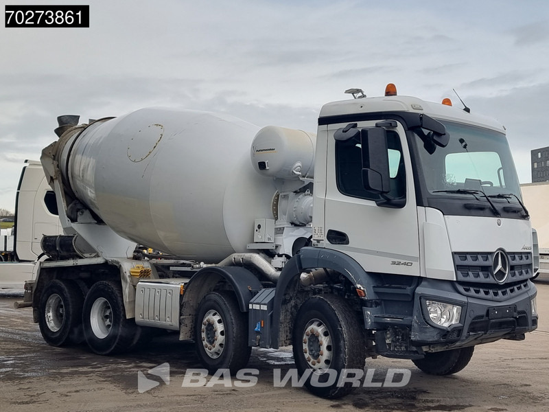 Mercedes-Benz Arocs 3240 8X4 9m3 Steelsuspension Automatic Alcoa's Euro 6 - Concrete mixer truck: picture 3 Mercedes-Benz Arocs 3240 8X4 9m3 Steelsuspension Automatic Alcoa's Euro 6 - Concrete mixer truck: picture 3
