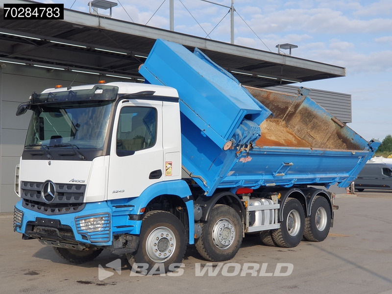 Mercedes-Benz Arocs 3243 8X4 14m3 2-side tipper Big-Axle Steelsuspension Navi Euro 6 - Tipper: picture 5 Mercedes-Benz Arocs 3243 8X4 14m3 2-side tipper Big-Axle Steelsuspension Navi Euro 6 - Tipper: picture 5