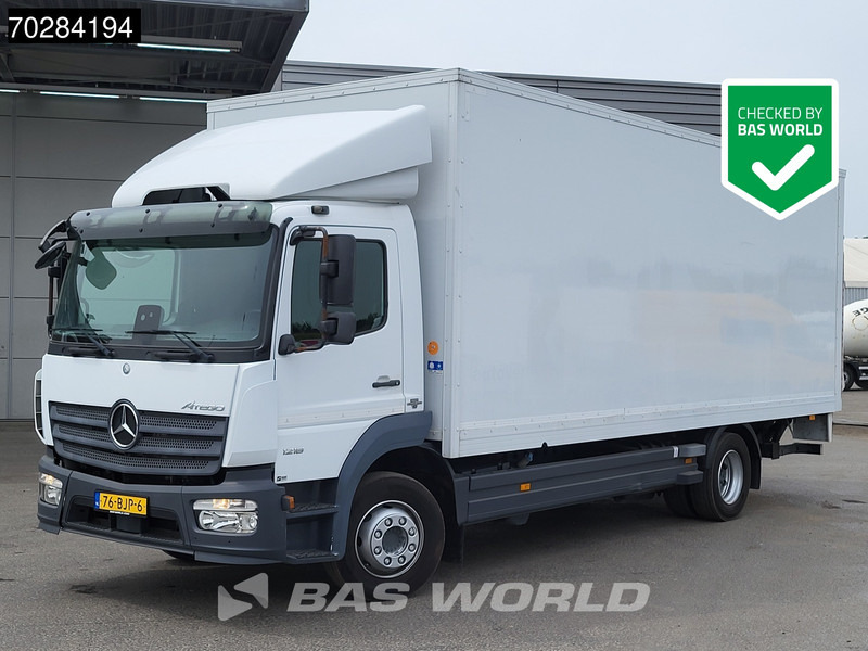 Mercedes-Benz Atego 1218 4X2 12tons NL-Truck Ladebordwand Automatic Euro 6 - Box truck: picture 1 Mercedes-Benz Atego 1218 4X2 12tons NL-Truck Ladebordwand Automatic Euro 6 - Box truck: picture 1