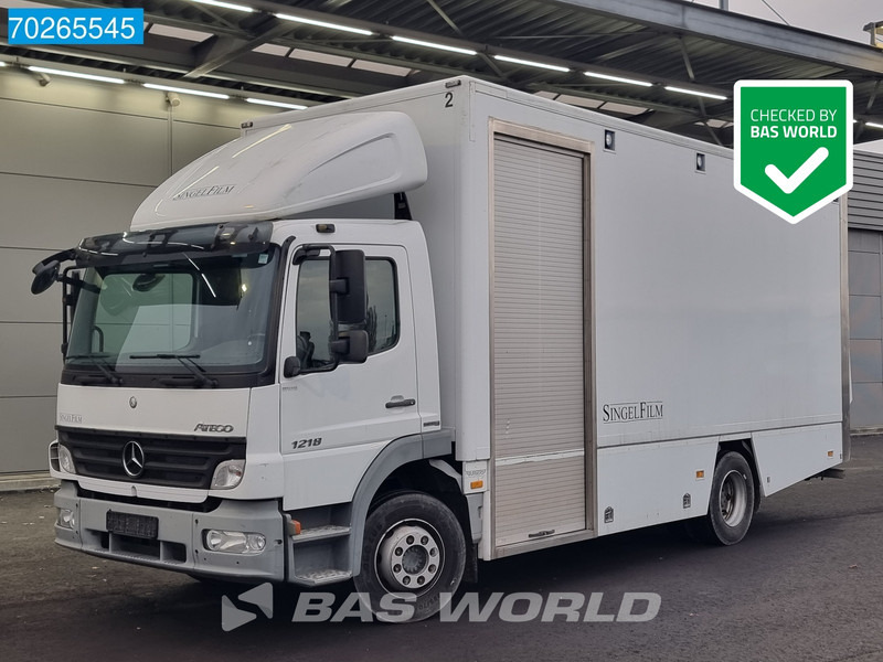 Mercedes-Benz Atego 1218 4X2 NL-Truck 12 Tonner Ladebordwand Euro 5 - Box truck: picture 1 Mercedes-Benz Atego 1218 4X2 NL-Truck 12 Tonner Ladebordwand Euro 5 - Box truck: picture 1