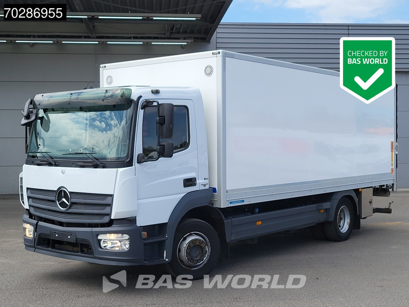 Mercedes-Benz Atego 1223 Atego 4X2 12tonner 2000kg Ladebordwand Full air suspension Automatic Euro 6 - Box truck: picture 1 Mercedes-Benz Atego 1223 Atego 4X2 12tonner 2000kg Ladebordwand Full air suspension Automatic Euro 6 - Box truck: picture 1