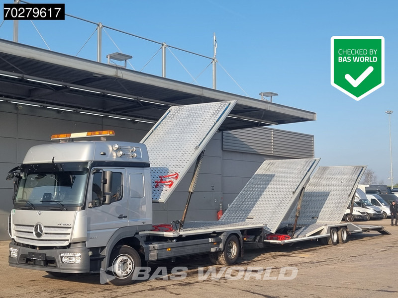 Mercedes-Benz Atego 1230 4X2 Kuvvetli car transporter 6 spots Hydrl. Winch Automatic Euro 6 - Autotransporter truck: picture 1 Mercedes-Benz Atego 1230 4X2 Kuvvetli car transporter 6 spots Hydrl. Winch Automatic Euro 6 - Autotransporter truck: picture 1