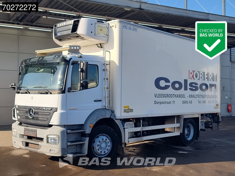 Mercedes-Benz Axor 1823 4X2 Carrier Supra 750 Meathanging Rohrbahn Automatic Euro 3 - Refrigerator truck: picture 1 Mercedes-Benz Axor 1823 4X2 Carrier Supra 750 Meathanging Rohrbahn Automatic Euro 3 - Refrigerator truck: picture 1