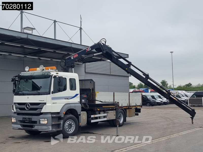 Mercedes-Benz Axor 1829 4X2 Hiab 144 E-4 Hipro Kran Crane 3-Pedals Euro 5 - Dropside/ Flatbed truck, Crane truck: picture 5 Mercedes-Benz Axor 1829 4X2 Hiab 144 E-4 Hipro Kran Crane 3-Pedals Euro 5 - Dropside/ Flatbed truck, Crane truck: picture 5