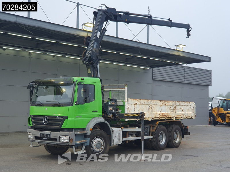 Mercedes-Benz Axor 2633 6X4 Manual Big-Axle Steelsuspension Euro 4 Hiab - Tipper, Crane truck: picture 3 Mercedes-Benz Axor 2633 6X4 Manual Big-Axle Steelsuspension Euro 4 Hiab - Tipper, Crane truck: picture 3