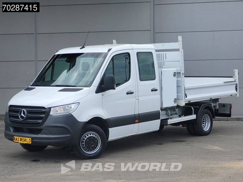 Mercedes-Benz Sprinter 514 CDI Kipper met Kist Dubbel Cabine Dubbellucht 3,5t Trekhaak Airco Cruise MBUX CarPlay Euro6 Tipper Benne Kieper 2m3 A/C Towb - Tipper van: picture 2 Mercedes-Benz Sprinter 514 CDI Kipper met Kist Dubbel Cabine Dubbellucht 3,5t Trekhaak Airco Cruise MBUX CarPlay Euro6 Tipper Benne Kieper 2m3 A/C Towb - Tipper van: picture 2