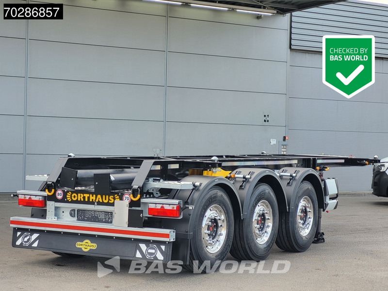 Orthaus 3 axles NEW Lift Axle 20ft 25ft Tank ADR - Container transporter/ Swap body semi-trailer: picture 1 Orthaus 3 axles NEW Lift Axle 20ft 25ft Tank ADR - Container transporter/ Swap body semi-trailer: picture 1