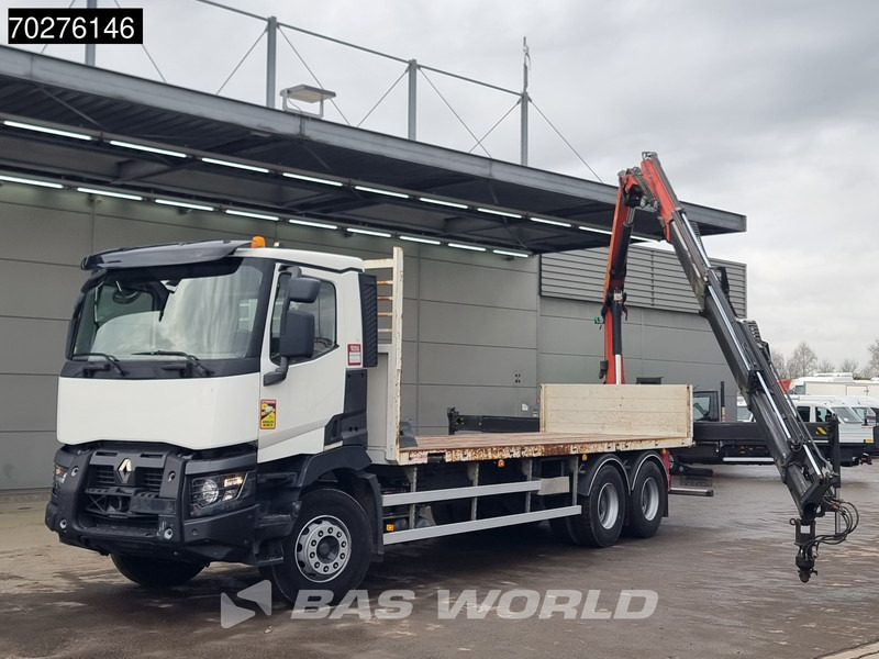 Renault C 380 6X4 Palfinger PK18002-EH C Remote Retarder Euro 6 - Dropside/ Flatbed truck, Crane truck: picture 5 Renault C 380 6X4 Palfinger PK18002-EH C Remote Retarder Euro 6 - Dropside/ Flatbed truck, Crane truck: picture 5